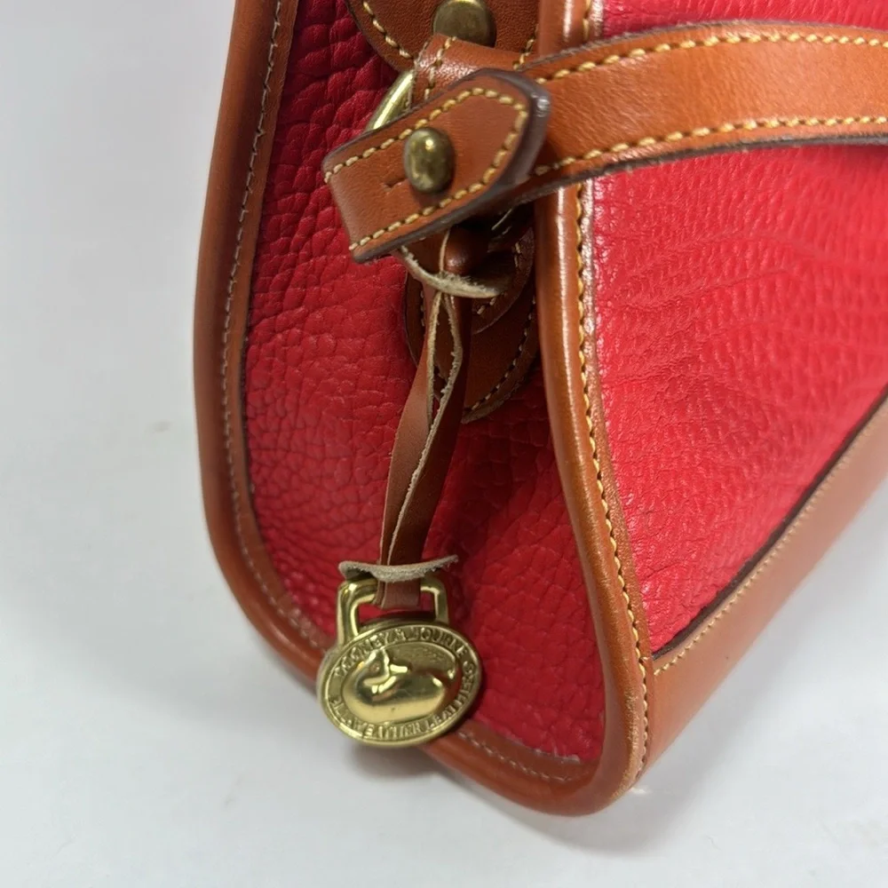 Vintage Dooney and Bourke Pebbled Leather Handbag